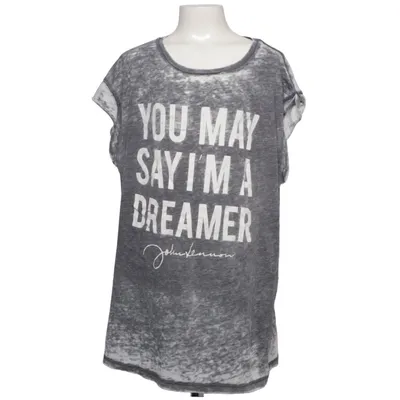 T-shirt (Gray) from Zion Rootswear Cotton, Polyester