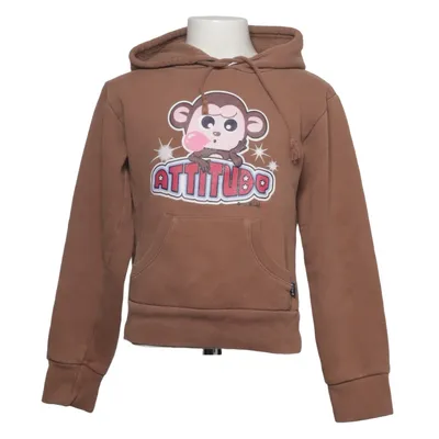 Huvtröja (Brun) från Mudd Bomull, Polyester