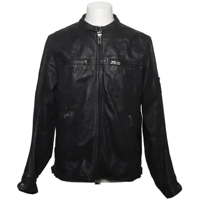 Veste en cuir (Noir) de C&A Cuir