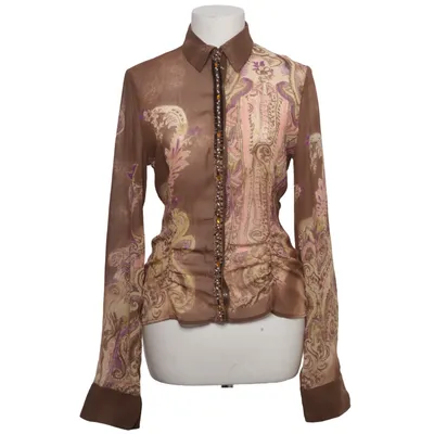 Blouse (Marron, Violet, Jaune) de Luisa Cerano Polyester