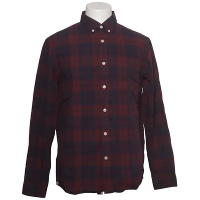 Chemise en flanelle (Rouge, Bleu) de Pier One Coton