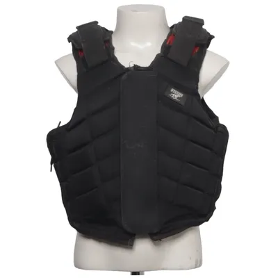 Ridevest (Sort) fra Steeds Elastan, Nylon