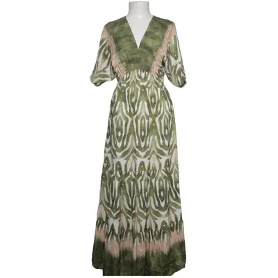 Maxi dress (Green, Beige) from Hunkemöller Viscose