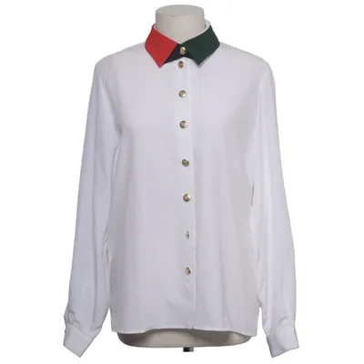 Bluse (Hvid) fra Frankenwälder Polyester