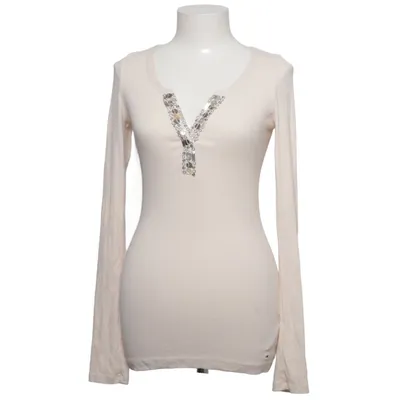 Henley shirt (Beige) van Tommy Hilfiger Denim Katoen, Elastaan