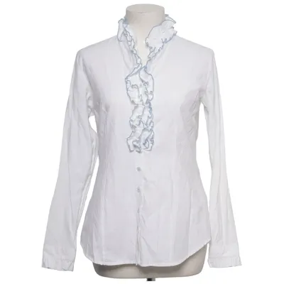 Blouse (White) from Stockerpoint Cotton, Polyester