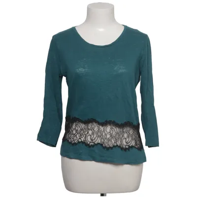 Top (Groen, Zwart) van Sandro Katoen, Linnen, Polyamide
