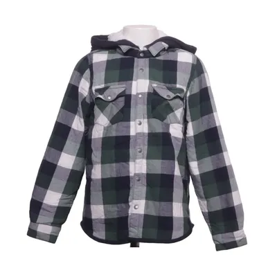 Överskjorta (Grön, Blå, Vit) från Polarn O. Pyret Ekologisk bomull, Återvunnen polyester