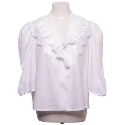 Bluse (Hvid) fra Yessica Bomuld, Polyester