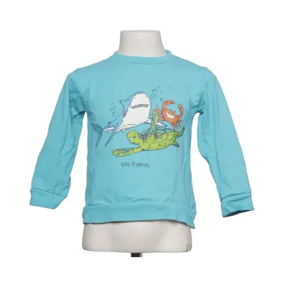 Sweatshirt (Blue, Multicolored) from Topo Cotton, Elastane