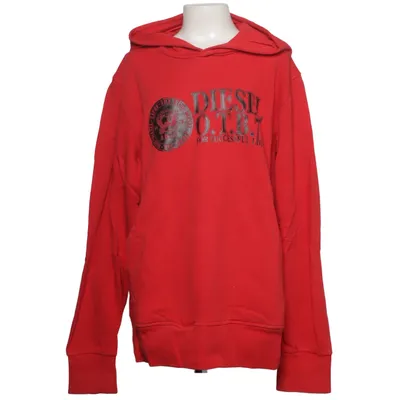 Capuchon sweater (Rood) van Diesel Katoen