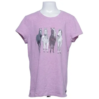 T-shirt (Lila) van Ariat Katoen, Elastaan