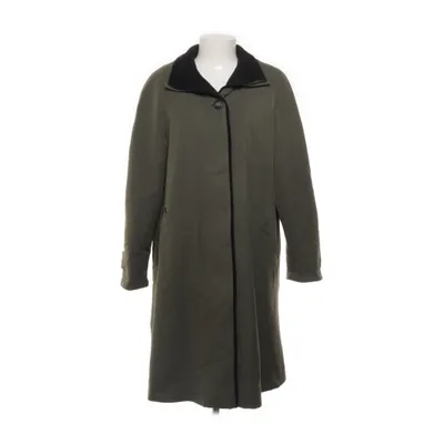 Coat (Green, Black) from Cappuccini by Desam Polyamide, Polyester, Viscose, Wool