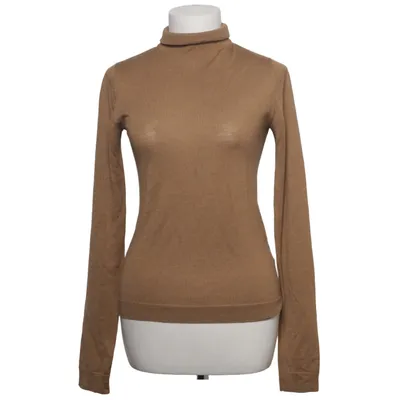 Turtleneck (Brun) fra Vince Silke, Uld