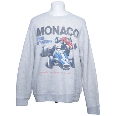 Sweatshirt (Gray, Multicolored) from Hollister Cotton, Polyester