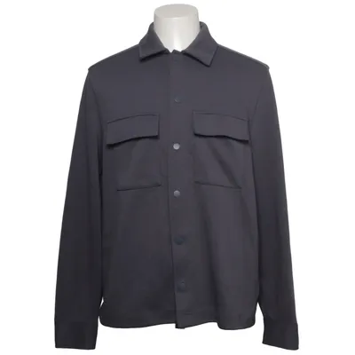 Överskjorta (Grå) från H&M Man Polyester, Bomull, Viskos