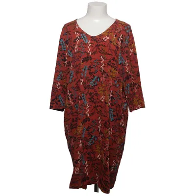 Jurk (Rood, Meerkleurig) van Zilch Elastaan, Viscose