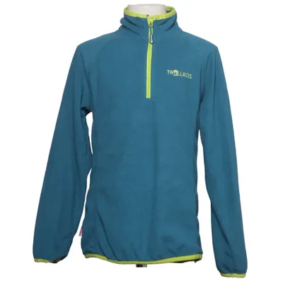 Fleece sweater (Blue) from Trollkids Polyester