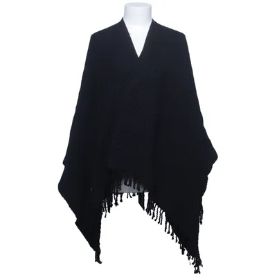 Poncho (Noir) de Jigsaw Acrylique, Polyamide, Laine