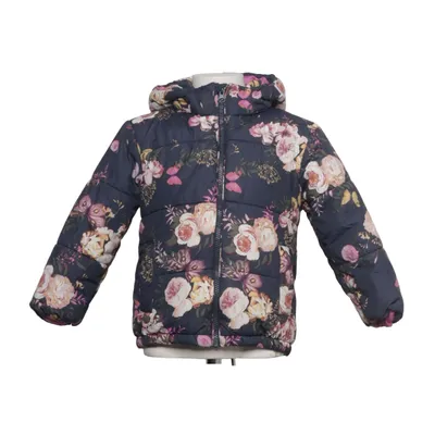 Vinterjakke (Blå, Flerfarvet) fra Lindex Kids Polyester