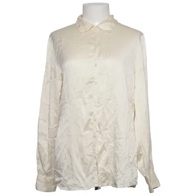 Hemd (Beige) von New York & Company Seide