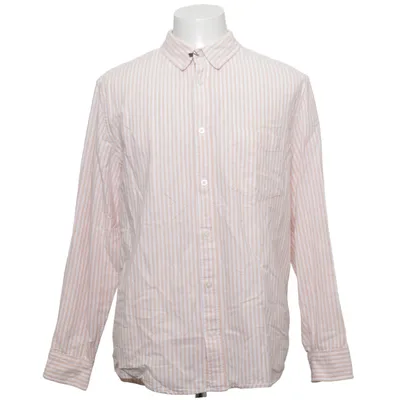 Shirt (Orange, White) from H&M Cotton