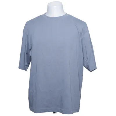 T-shirt (Grijs) van Uniqlo U Katoen, Gerecycled polyester