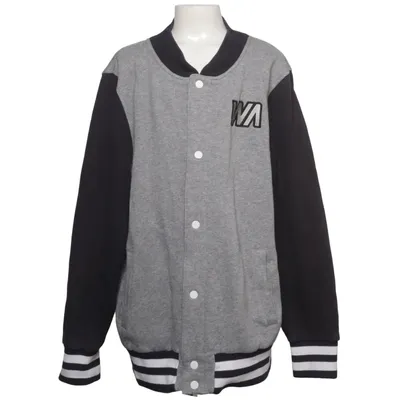 Varsity-jack (Grijs, Blauw) van WA Action Sports Katoen, Polyester