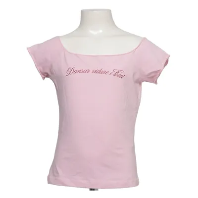T-shirt (Rose) de Gina Tricot Coton, Élasthane