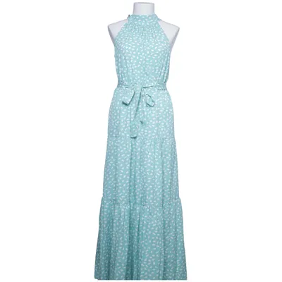 Maxi jurk (Groen, Wit) van Shein Elastaan, Polyester