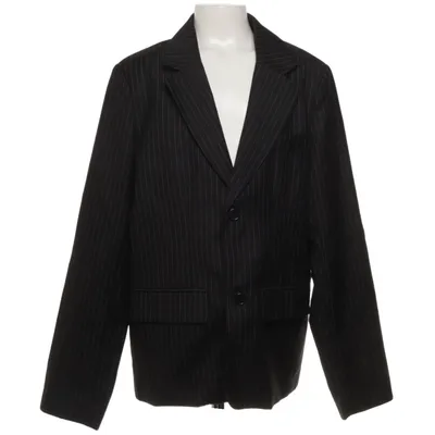 Kavaj (Grå, Vit) från Kids by Lindex Polyester, Viskos