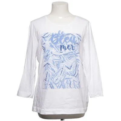 Lange mouwen shirt (Wit, Blauw) van Gerry Weber Edition