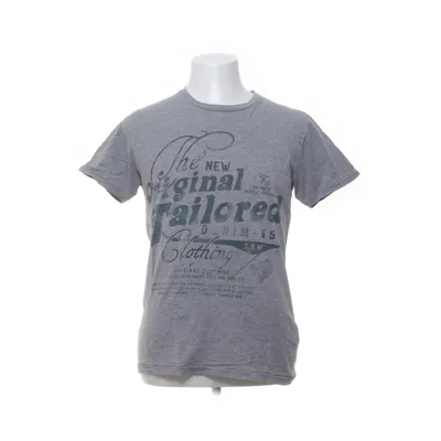 T-shirt (Grijs) van Selected Homme Katoen, Viscose