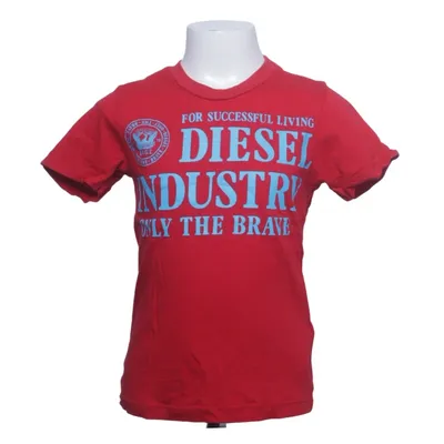 T-shirt (Rood) van Diesel Katoen
