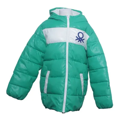 Winterjas (Groen, Wit) van United Colors of Benetton Polyester