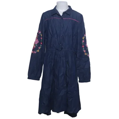 Denim dress (Blue, Multicolored) from Monsoon Cotton
