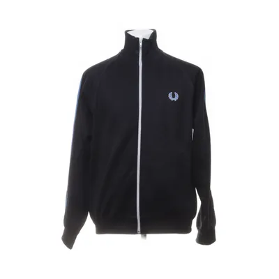 Trainingsjack (Zwart, Blauw) van Fred Perry Polyester, Katoen