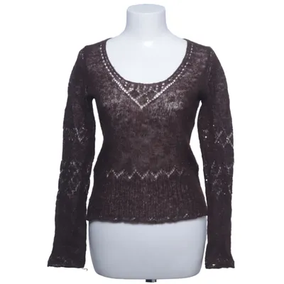 Pull-over (Marron) de Cue Acrylique, Mohair, Polyamide