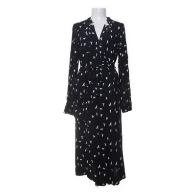 Shirt dress (Black, White) from WHYRED Polyester, Viscose
