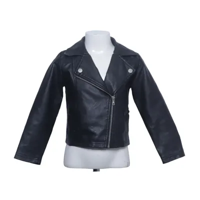Biker jacket (Black) from Zeeman Polyester, Polyurethane