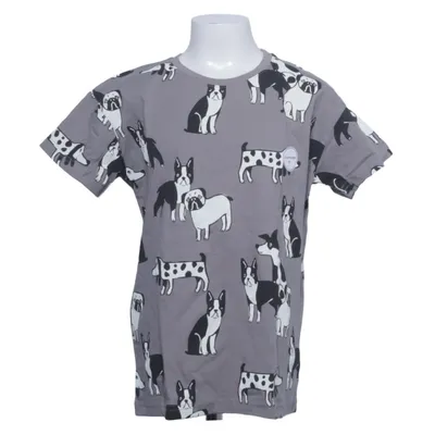 T-shirt (Grijs, Meerkleurig) van Lindex Kids Katoen