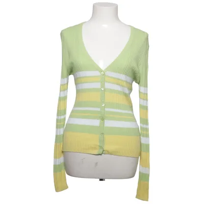 Strickjacke (Grün, Gelb, Weiß) von Escada Sport Baumwolle, Viskose