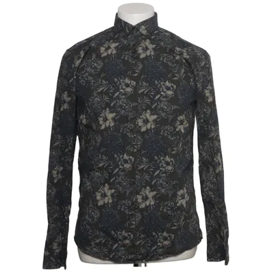 Shirt (Groen, Blauw, Meerkleurig) van Lindbergh White Katoen, Elastaan