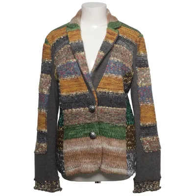 Blazer (Grå, Flerfarvet) fra Lulu-H Viscose, Uld
