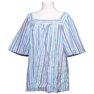 Tunika (Blå, Grå, Vit) från Maite Kelly x Bonprix Bomull, Linne