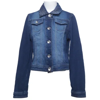 Veste en jean (Bleu) de Justice Coton, Élasthane