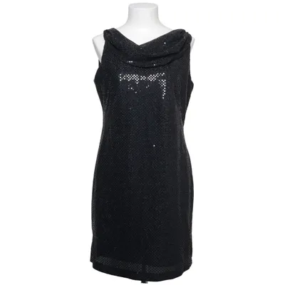 Klänning (Svart, Silverfärgad) från Collection by Lindex Metallfiber, Nylon