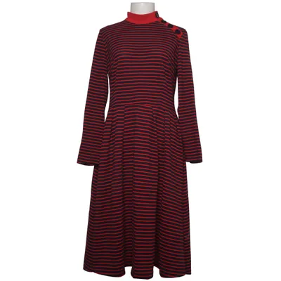 Maxikleid (Rot, Blau) von Bettie Page Baumwolle, Polyester