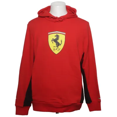 Hættetrøje (Rød, Sort, Flerfarvet) fra Puma x Ferrari Bomuld, Elastan, Polyester