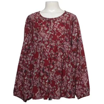 Blouse (Red, Pink, Multicolored) from Uniq Young Polyester